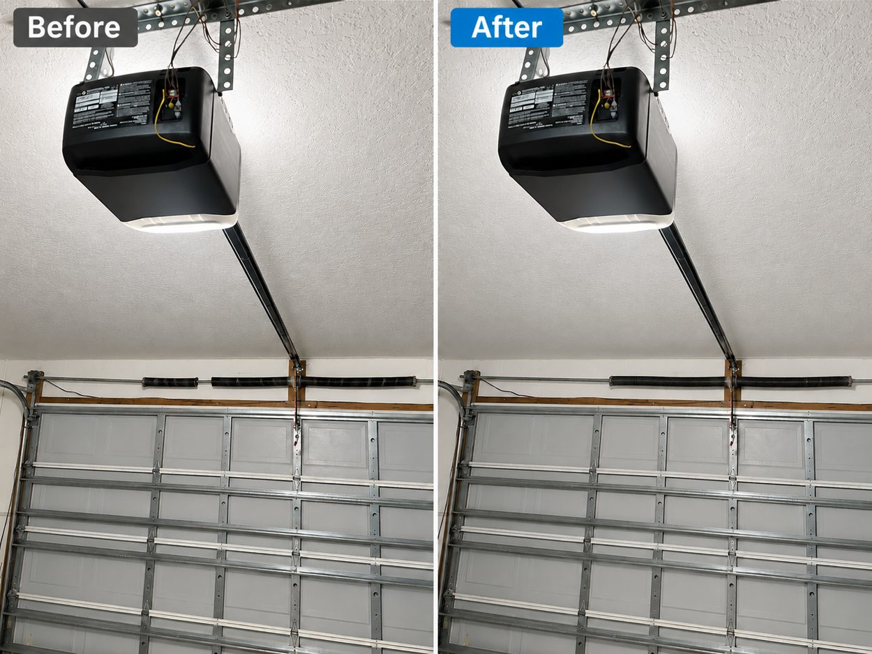 Illustrative garage opener comparison
